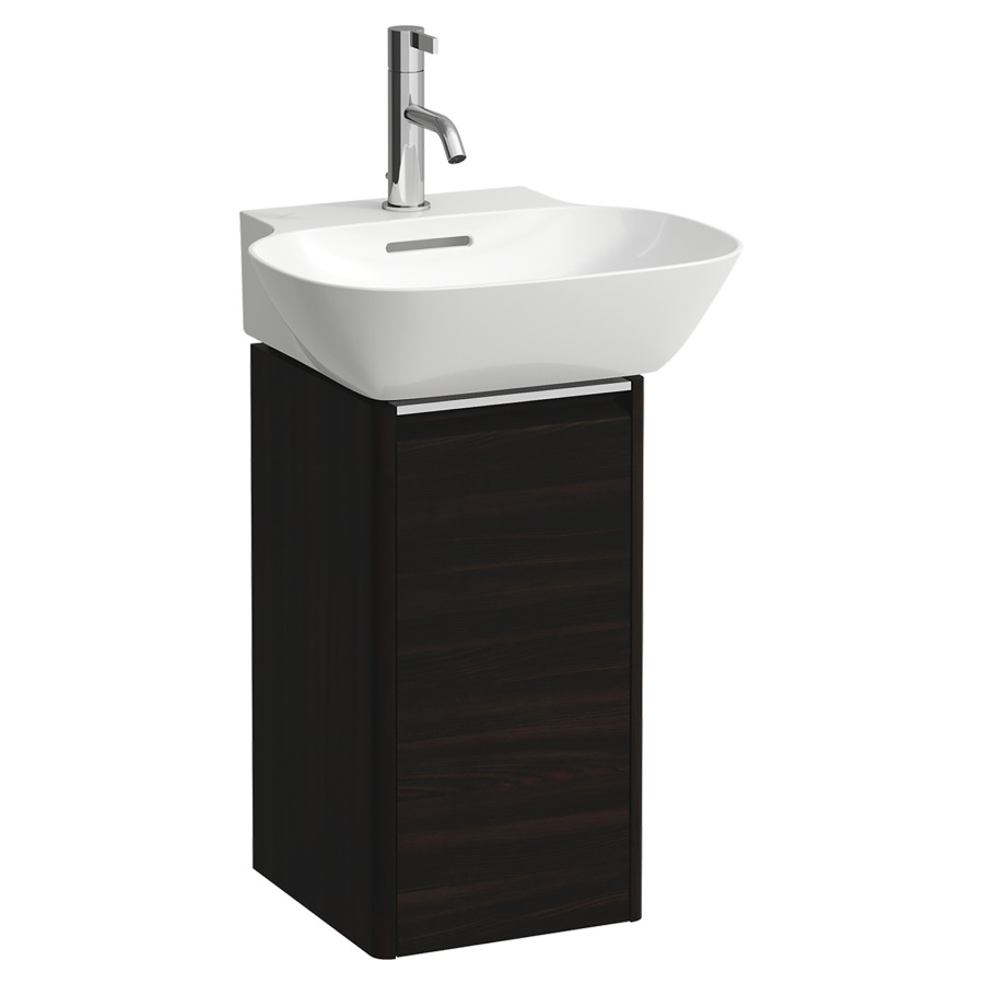 Élément inférieur INO
27,5 x 51,5 x 29,5 cm
armoire de tablette, 1 porte
charnière à gauche
pour lave-mains 211 334/335