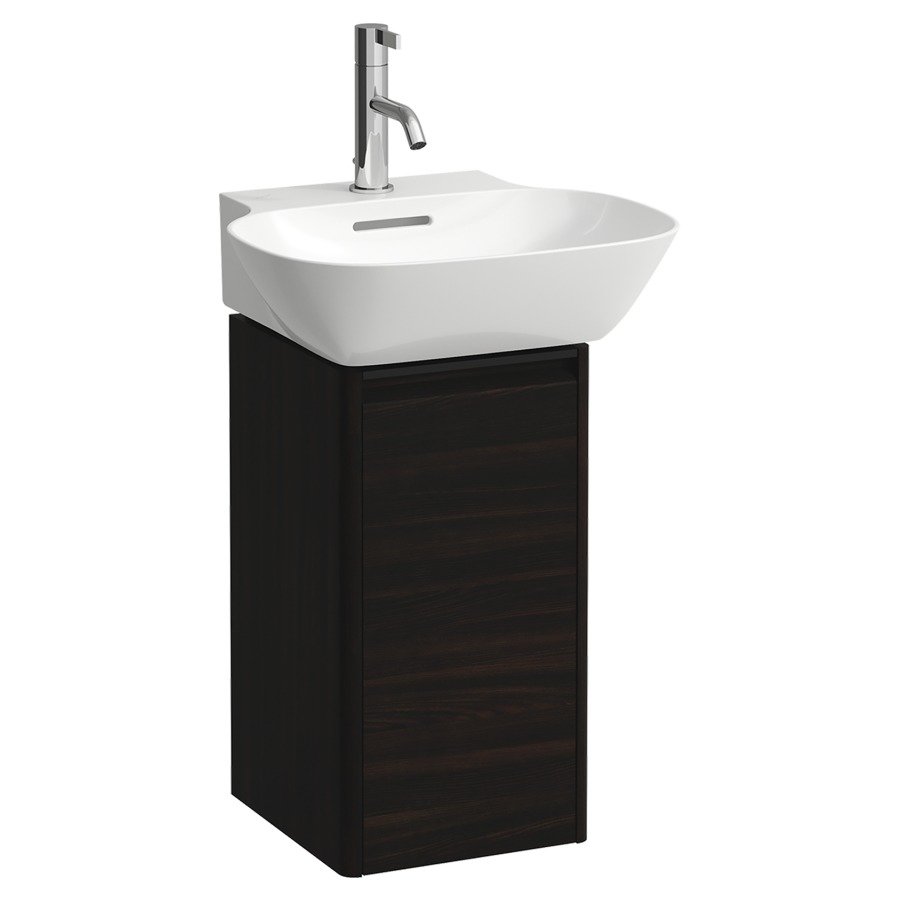 Élément inférieur INO
27,5 x 51,5 x 29,5 cm
armoire de tablette, 1 porte
charnière à gauche
pour lave-mains 211 334/335