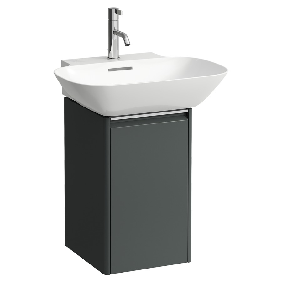 Élément inférieur INO
31,5 x 51,5 x 34,0 cm
armoire de tablette, 1 porte
charnière à gauche
pour lavabo 211 336/337