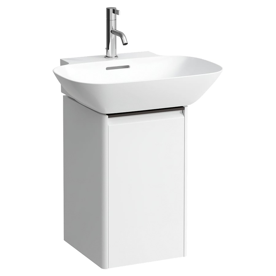Élément inférieur INO
31,5 x 51,5 x 34,0 cm
armoire de tablette, 1 porte
charnière à droite
pour lavabo 211 336/337