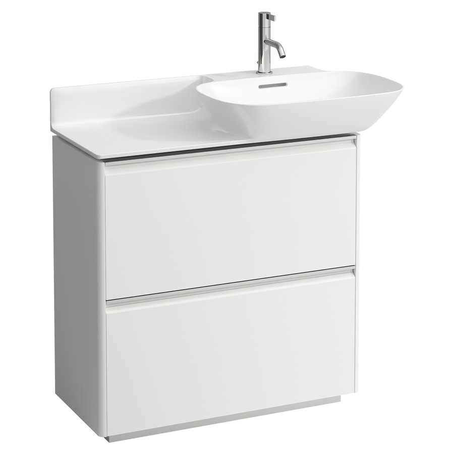 Élément inférieur INO
77,0 x 77,0 x 35,0 cm
élément à 2 tiroirs
pour lavabo 211 338-341
