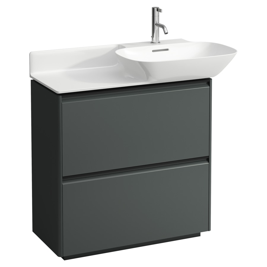 Élément inférieur INO
77,0 x 77,0 x 35,0 cm
élément à 2 tiroirs
pour lavabo 211 338-341