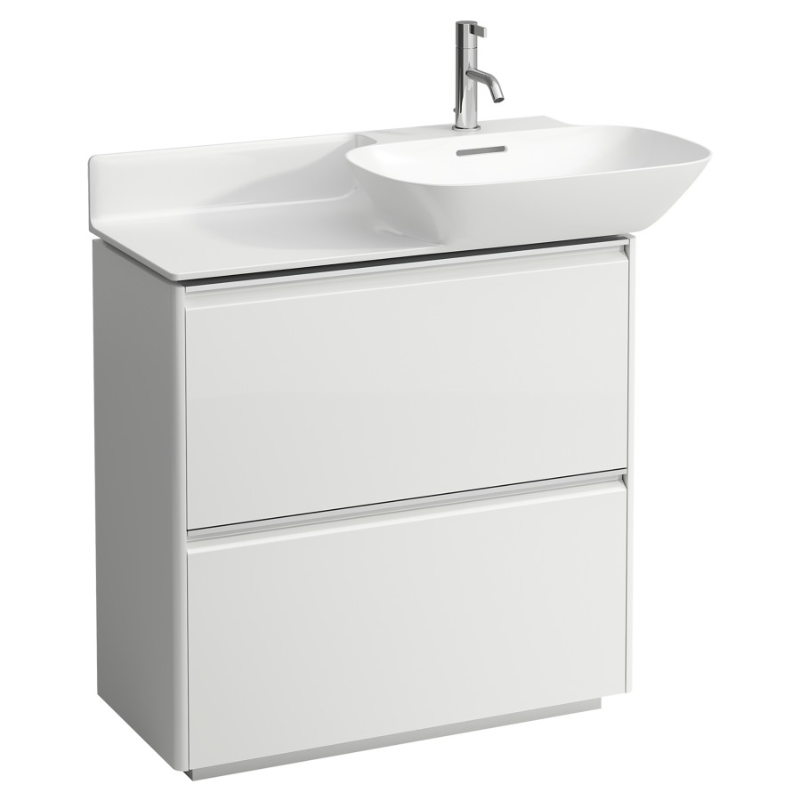 Élément inférieur INO
77,0 x 77,0 x 35,0 cm
élément à 2 tiroirs
pour lavabo 211 338-341