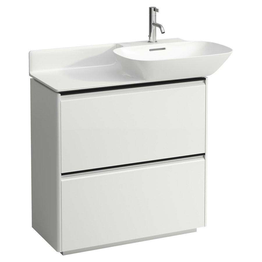Élément inférieur INO
77,0 x 77,0 x 35,0 cm
élément à 2 tiroirs
pour lavabo 211 338-341