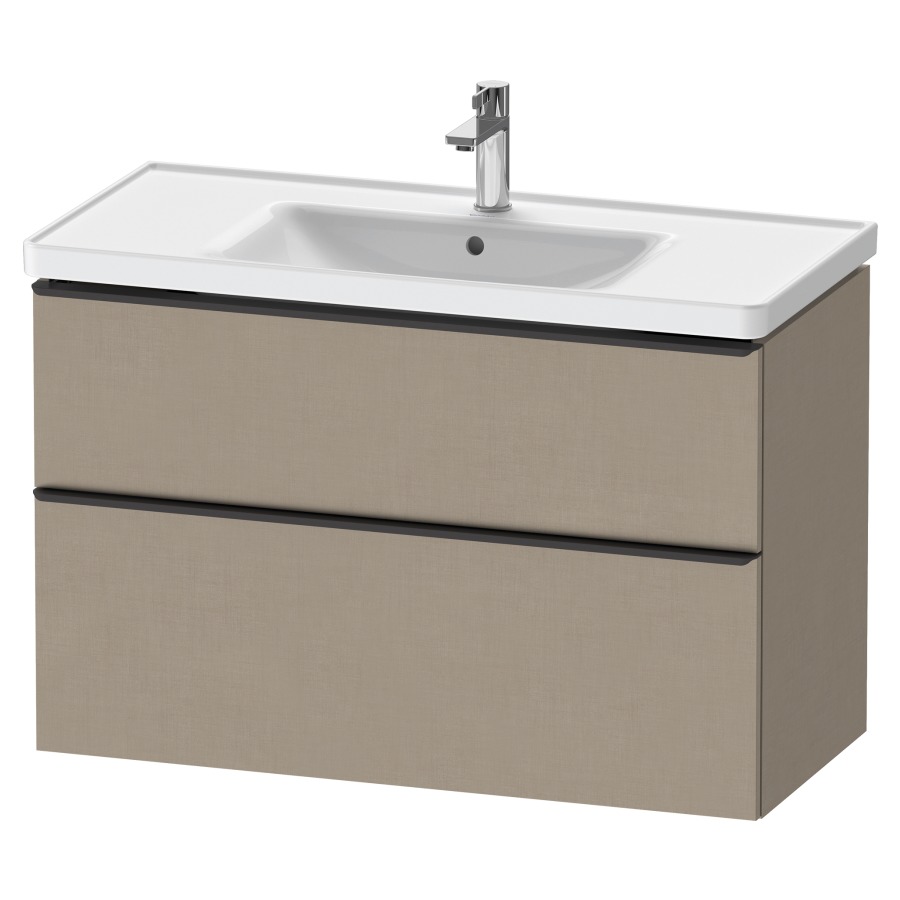 Élément inférieur D-NEO
98,4 x 62,5 x 45,2 cm
élément à 2 tiroirs
poignée: noir diamant
pour lavabo 212 953/213 127