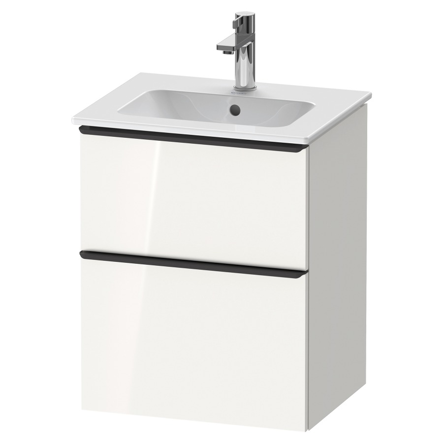 Élément inférieur D-NEO
51,0 x 62,5 x 40,2 cm
élément à 2 tiroirs
poignée: noir diamant
pour lavabo 212 194