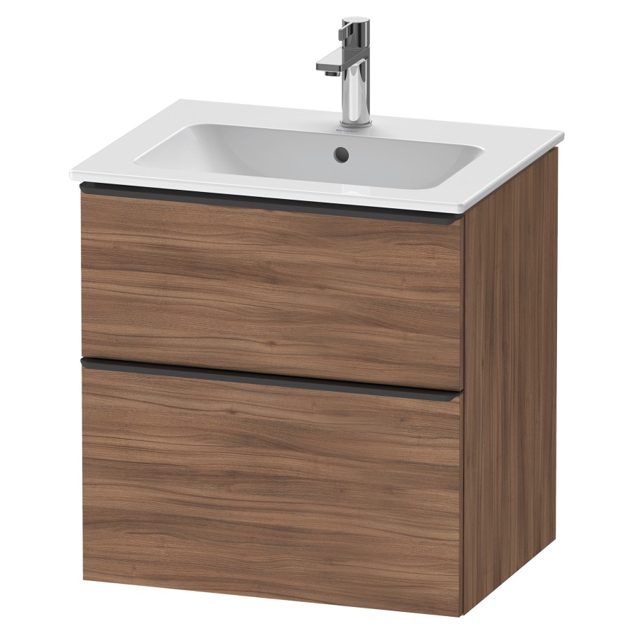 Élément inférieur D-NEO
61,0 x 62,5 x 46,2 cm
élément à 2 tiroirs
poignée: noir diamant
pour lavabo 212 329