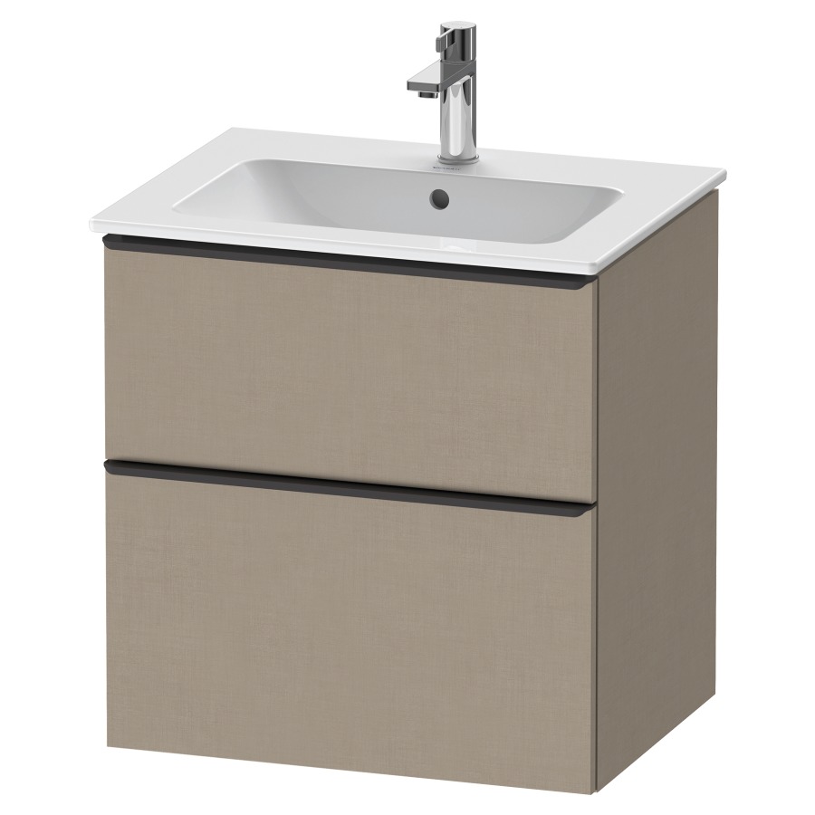 Élément inférieur D-NEO
61,0 x 62,5 x 46,2 cm
élément à 2 tiroirs
poignée: noir diamant
pour lavabo 212 329