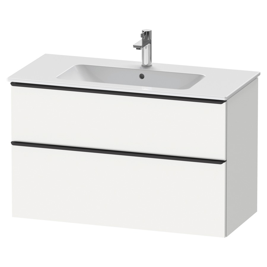 Unterbau D-NEO
101,0 x 62,5 x 46,2 cm
Schubladenelement
2 Schubladen
Griff: Diamantschwarz
zu Waschtisch 212 330
