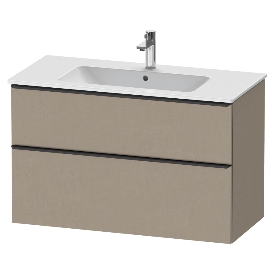 Élément inférieur D-NEO
101,0 x 62,5 x 46,2 cm
élément à 2 tiroirs
poignée: noir diamant
pour lavabo 212 330