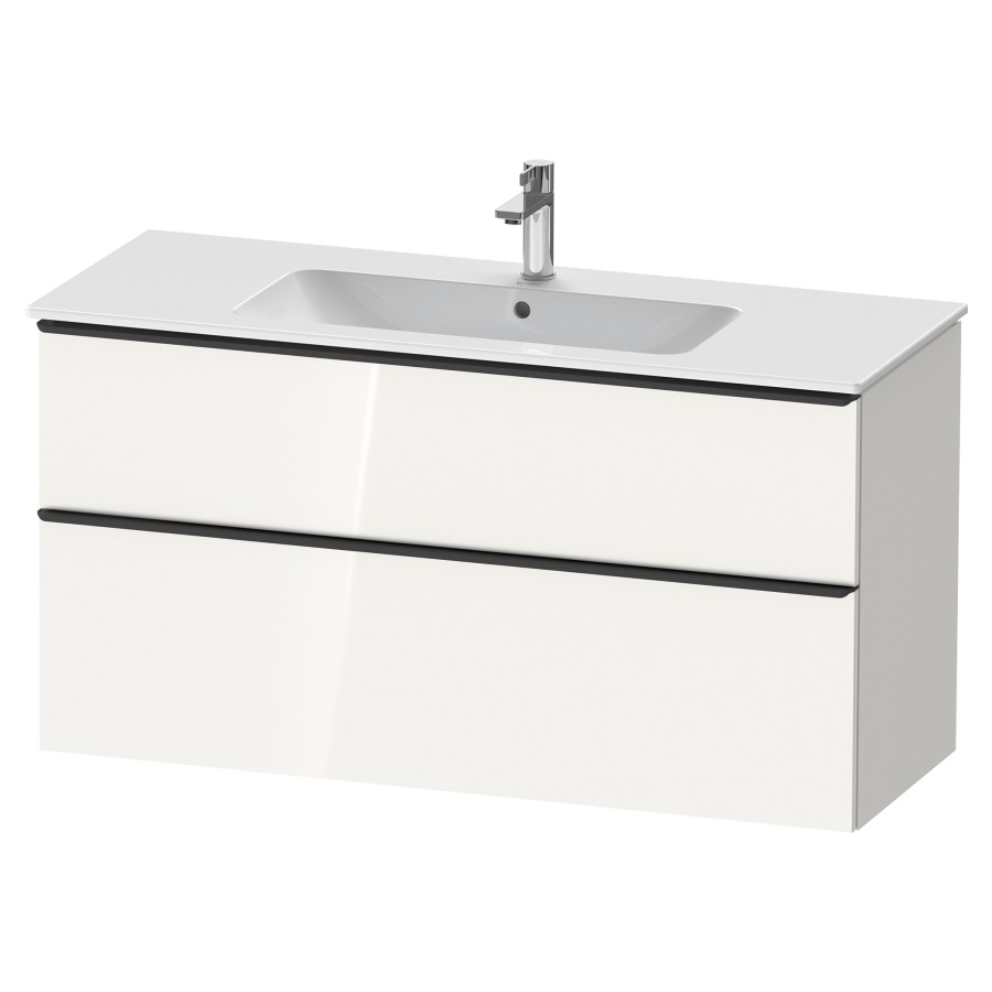 Élément inférieur D-NEO
121,0 x 62,5 x 46,2 cm
élément à 2 tiroirs
poignée: noir diamant
pour lavabo 212 331/193