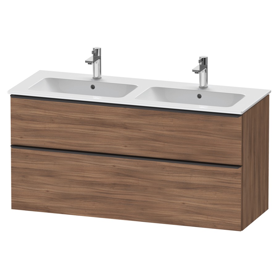 Élément inférieur D-NEO
128,0 x 62,5 x 46,2 cm
élément à 2 tiroirs
poignée: noir diamant
pour lavabo 212 332