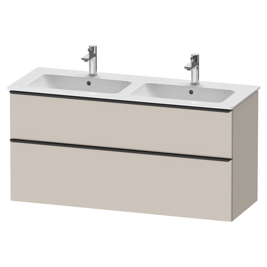 Élément inférieur D-NEO
128,0 x 62,5 x 46,2 cm
élément à 2 tiroirs
poignée: noir diamant
pour lavabo 212 332