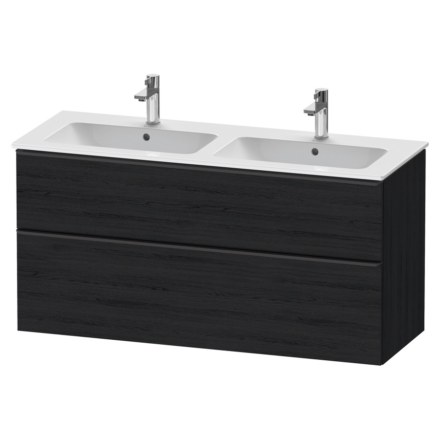 Élément inférieur D-NEO
128,0 x 62,5 x 46,2 cm
élément à 2 tiroirs
poignée: noir diamant
pour lavabo 212 332