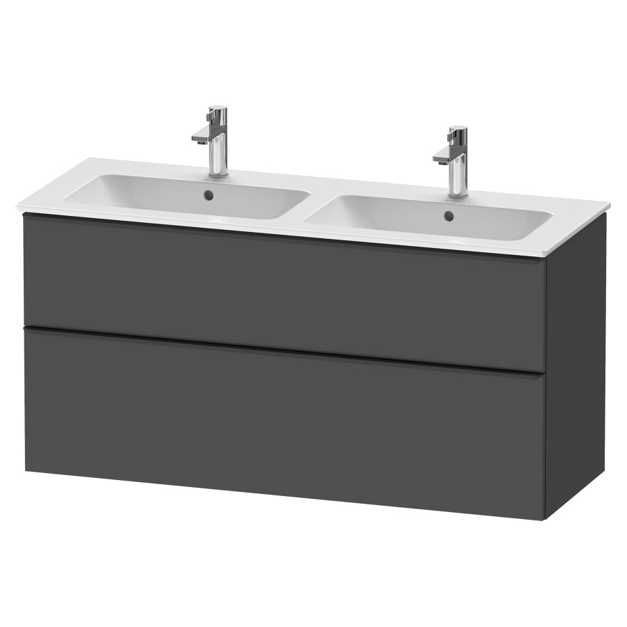 Élément inférieur D-NEO
128,0 x 62,5 x 46,2 cm
élément à 2 tiroirs
poignée: noir diamant
pour lavabo 212 332