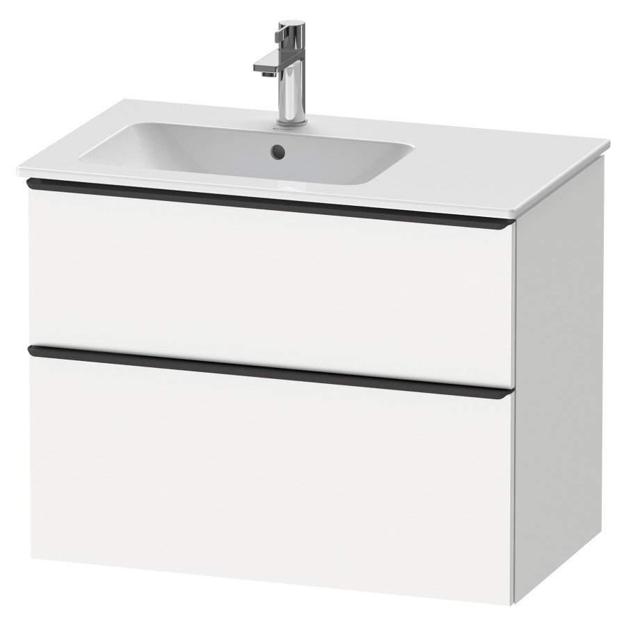 Unterbau D-NEO
81,0 x 62,5 x 46,2 cm
Schubladenelement
2 Schubladen, Becken links
Griff: Diamantschwarz
zu Waschtisch 212 880