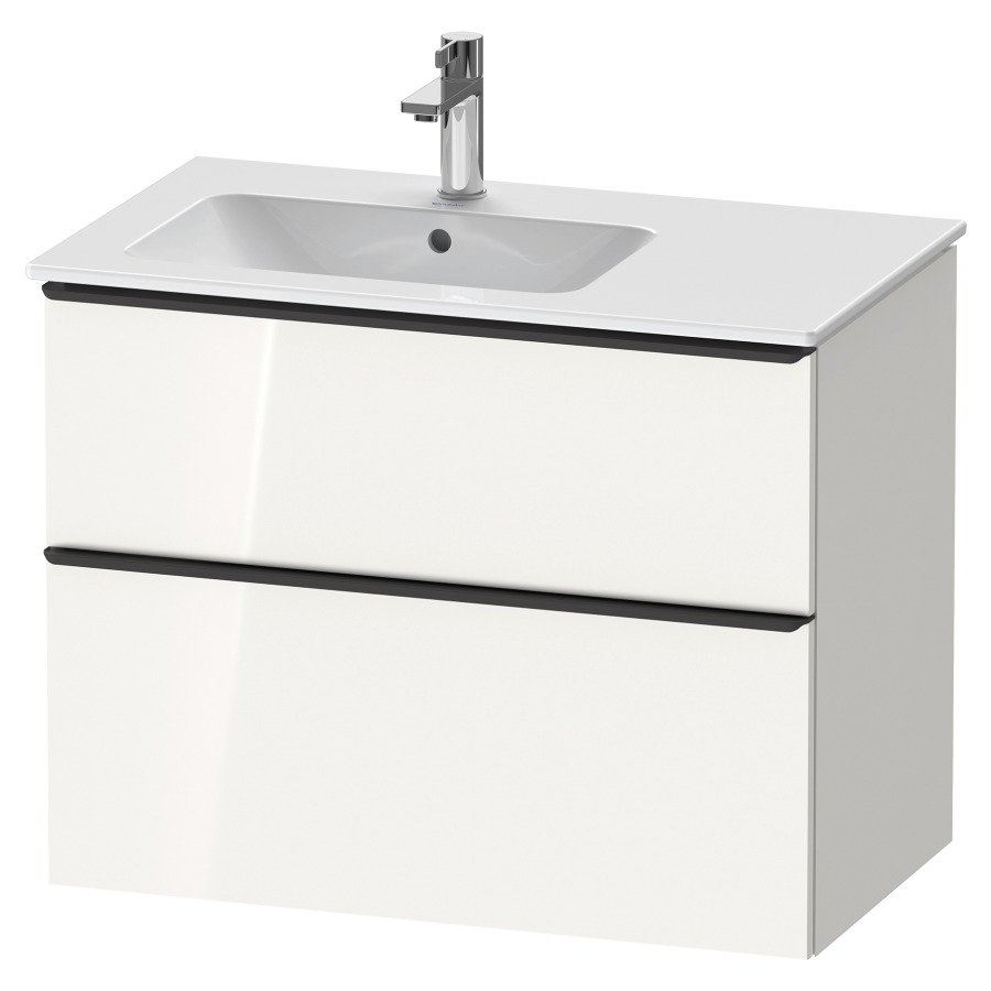Élément inférieur D-NEO
81,0 x 62,5 x 46,2 cm
élément à 2 tiroirs
pour lavabo à gauche
poignée: noir diamant
pour lavabo 212 880