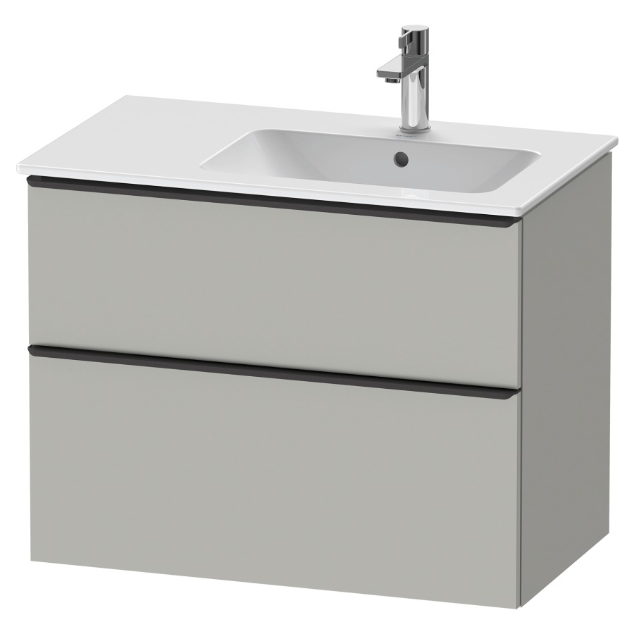 Élément inférieur D-NEO
81,0 x 62,5 x 46,2 cm
élément à 2 tiroirs
pour lavabo à droite
poignée: noir diamant
pour lavabo 212 881