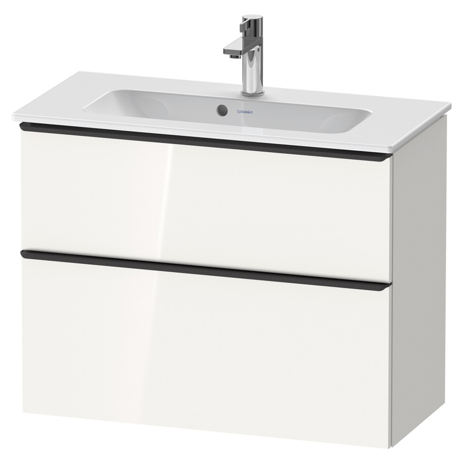 Élément inférieur D-NEO
Compact, 81,0 x 62,5 x 37,2 cm
élément à 2 tiroirs
poignée: noir diamant
pour lavabo 211 381
