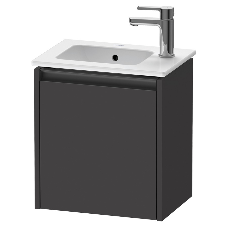Élément inférieur KETHO.2
41,0 x 44,0 x 29,2 cm
suspendu, armoire de tablette
1 porte, charnières à gauche
pour lavabo 211 378, 211 382