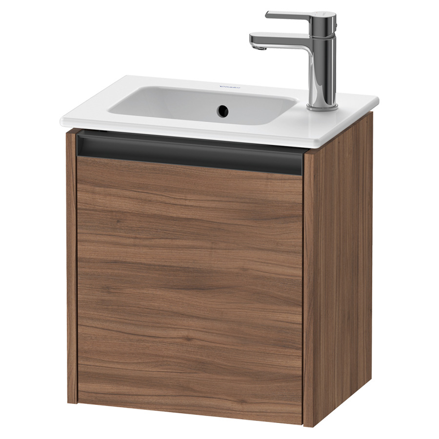 Élément inférieur KETHO.2
41,0 x 44,0 x 29,2 cm
suspendu, armoire de tablette
1 porte, charnières à gauche
pour lavabo 211 378, 211 382
