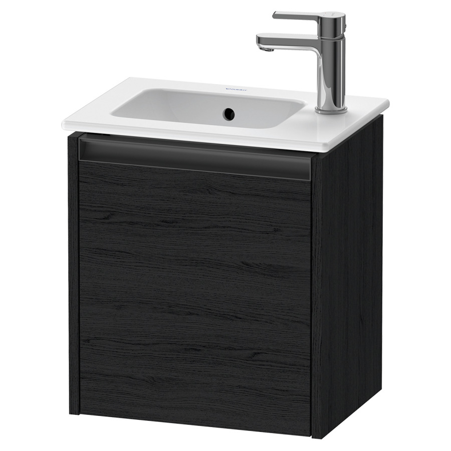 Élément inférieur KETHO.2
41,0 x 44,0 x 29,2 cm
suspendu, armoire de tablette
1 porte, charnières à gauche
pour lavabo 211 378, 211 382