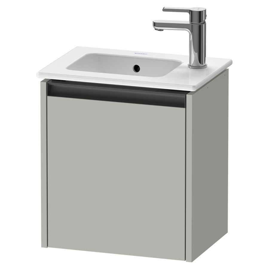 Élément inférieur KETHO.2
41,0 x 44,0 x 29,2 cm
suspendu, armoire de tablette
1 porte, charnières à gauche
pour lavabo 211 378, 211 382