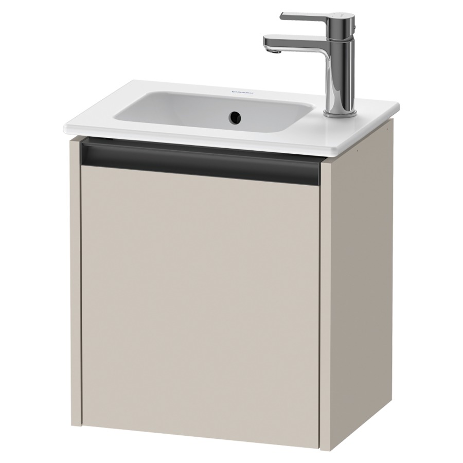 Élément inférieur KETHO.2
41,0 x 44,0 x 29,2 cm
suspendu, armoire de tablette
1 porte, charnières à droite
pour lavabo 211 378, 211 382