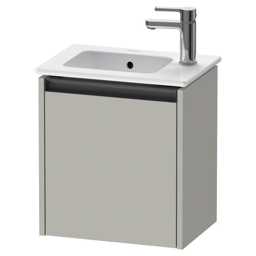 Élément inférieur KETHO.2
41,0 x 44,0 x 29,2 cm
suspendu, armoire de tablette
1 porte, charnières à droite
pour lavabo 211 378, 211 382
