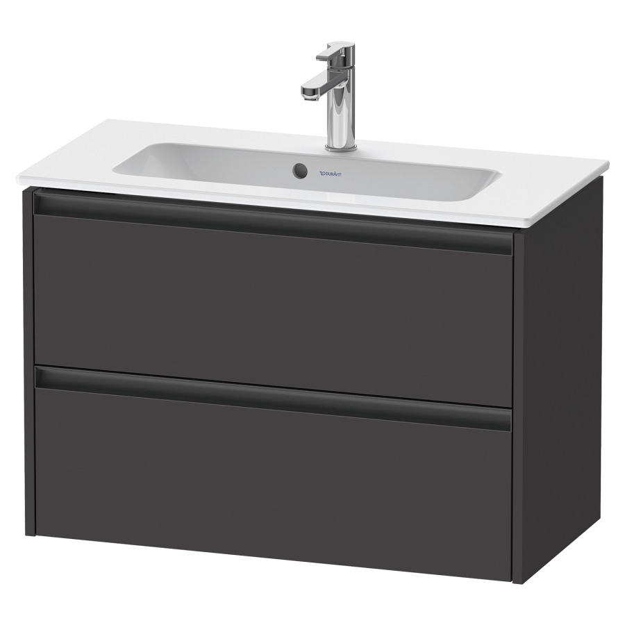Élément inférieur KETHO.2
Compact, 81,0 x 54,9 x 39,0 cm
suspendu, élément à 2 tiroirs
pour lavabo 211 381