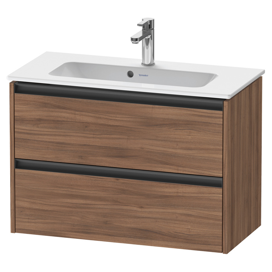 Élément inférieur KETHO.2
Compact, 81,0 x 54,9 x 39,0 cm
suspendu, élément à 2 tiroirs
pour lavabo 211 381