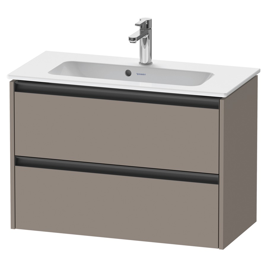 Élément inférieur KETHO.2
Compact, 81,0 x 54,9 x 39,0 cm
suspendu, élément à 2 tiroirs
pour lavabo 211 381