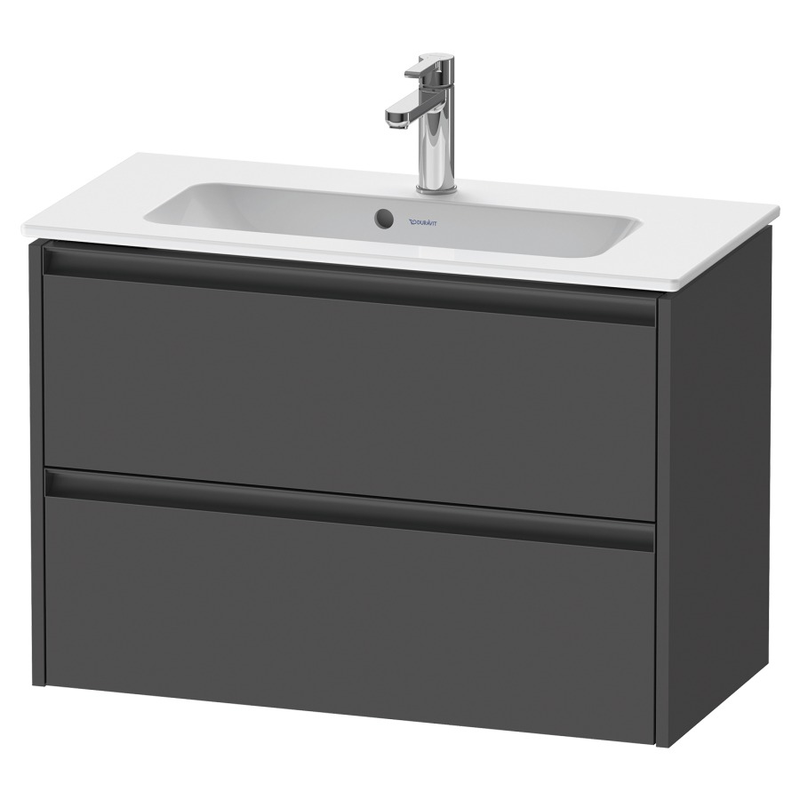 Élément inférieur KETHO.2
Compact, 81,0 x 54,9 x 39,0 cm
suspendu, élément à 2 tiroirs
pour lavabo 211 381