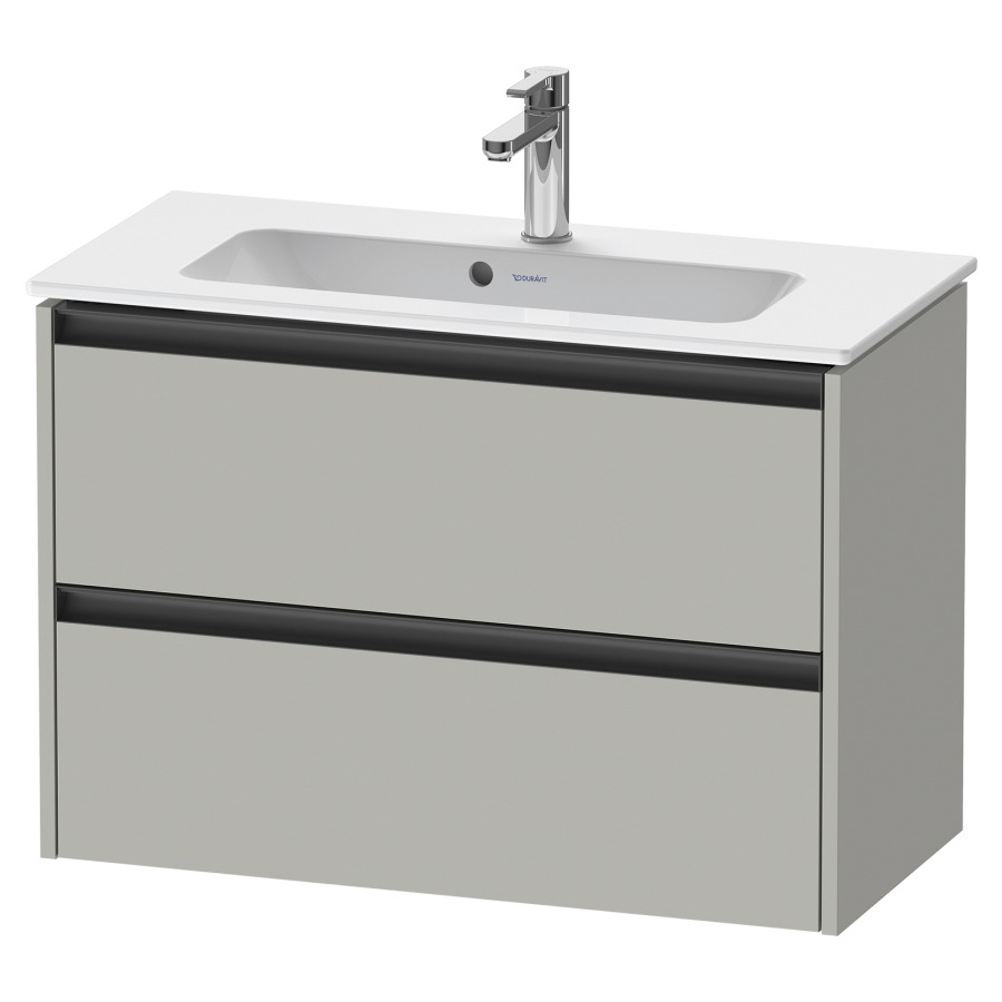Élément inférieur KETHO.2
Compact, 81,0 x 54,9 x 39,0 cm
suspendu, élément à 2 tiroirs
pour lavabo 211 381