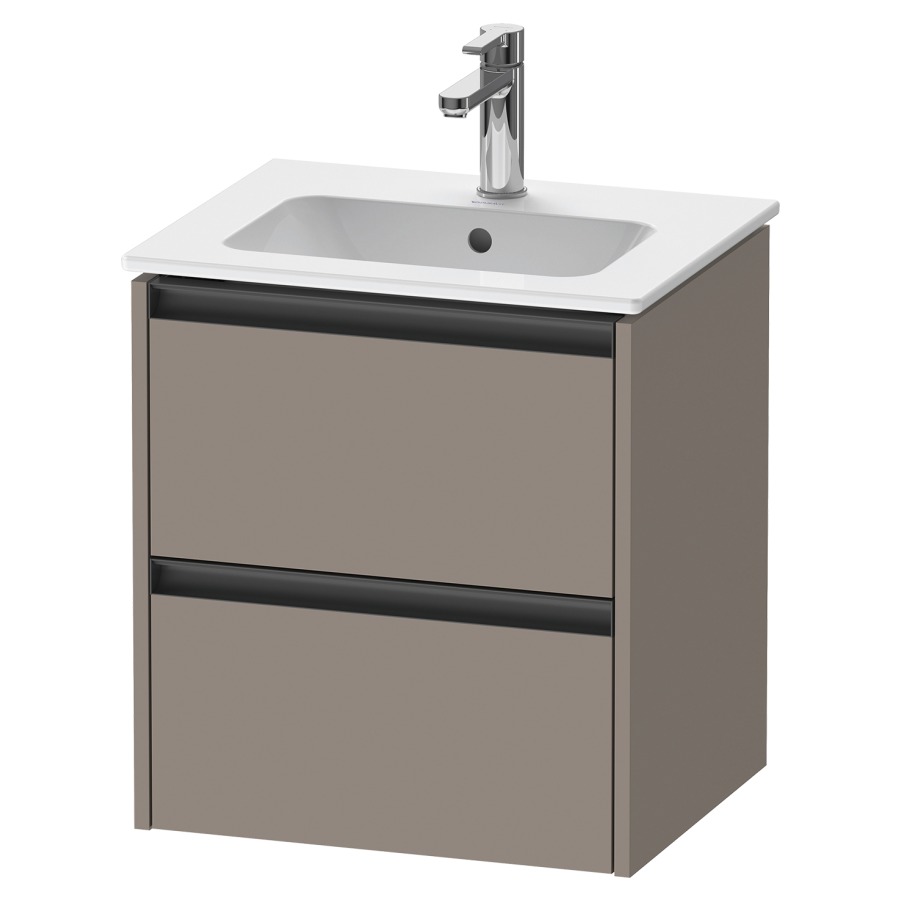 Élément inférieur KETHO.2
51,0 x 54,9 x 42,0 cm
suspendu, élément à 2 tiroirs
pour lavabo 211 194