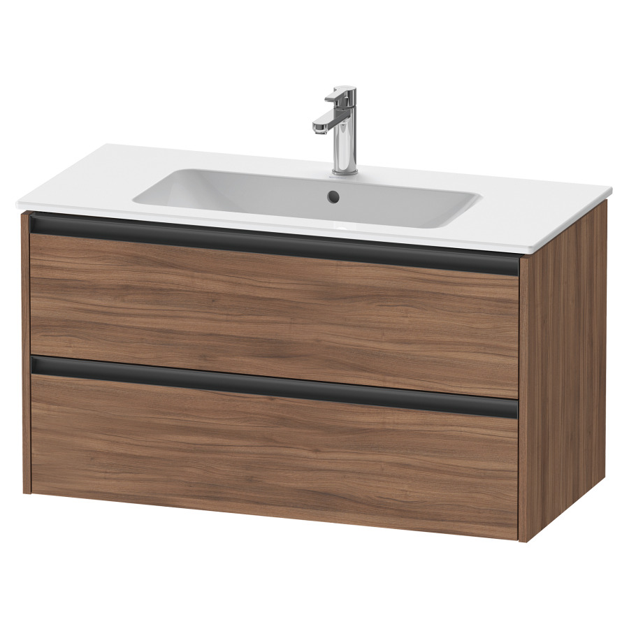 Élément inférieur KETHO.2
101,0 x 55,0 x 48,0 cm
suspendu, élément à 2 tiroirs
pour lavabo 212 330