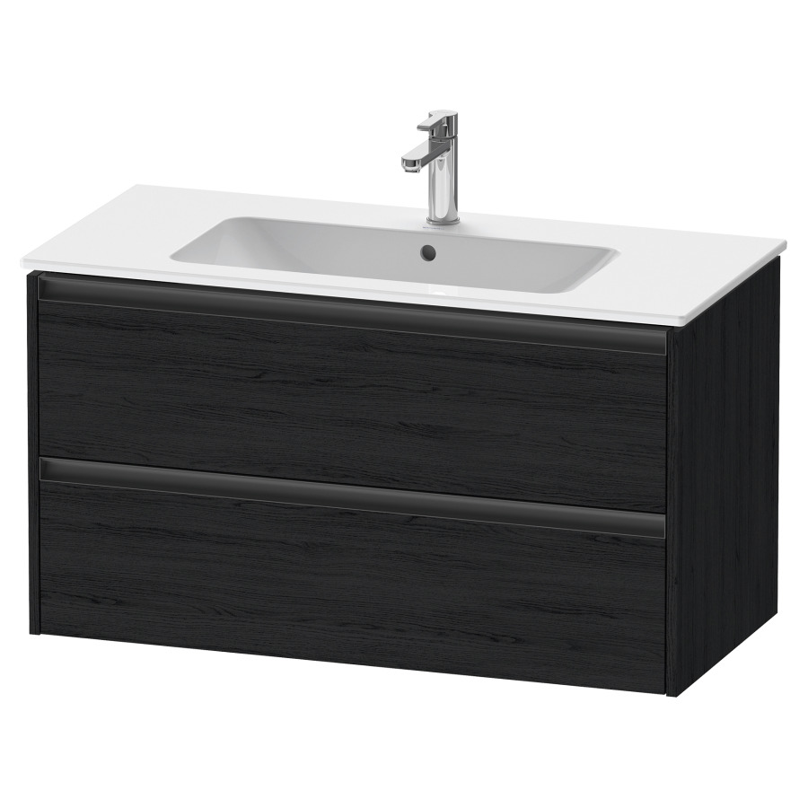 Élément inférieur KETHO.2
101,0 x 55,0 x 48,0 cm
suspendu, élément à 2 tiroirs
pour lavabo 212 330