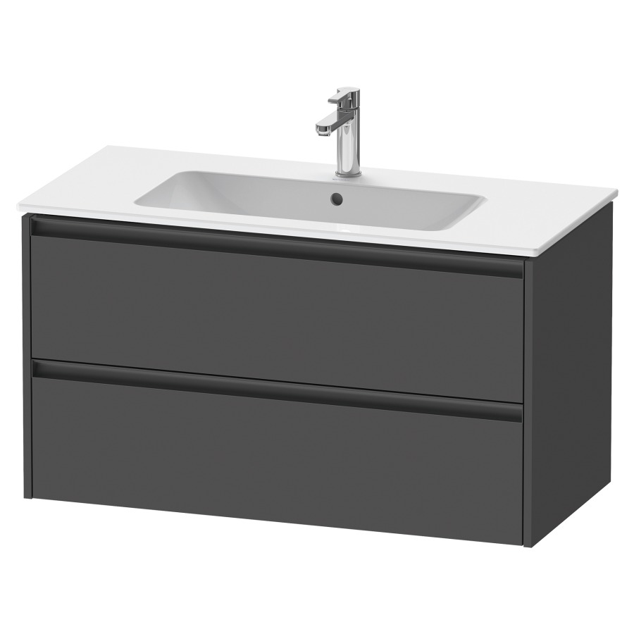 Élément inférieur KETHO.2
101,0 x 55,0 x 48,0 cm
suspendu, élément à 2 tiroirs
pour lavabo 212 330