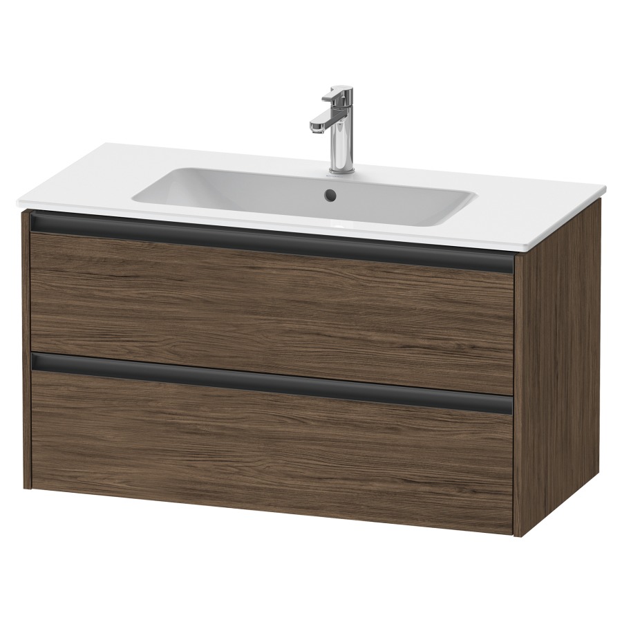 Élément inférieur KETHO.2
101,0 x 55,0 x 48,0 cm
suspendu, élément à 2 tiroirs
pour lavabo 212 330