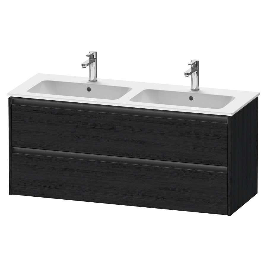 Élément inférieur KETHO.2
128,0 x 55,0 x 48,0 cm
suspendu, élément à 2 tiroirs
pour lavabo double 212 332