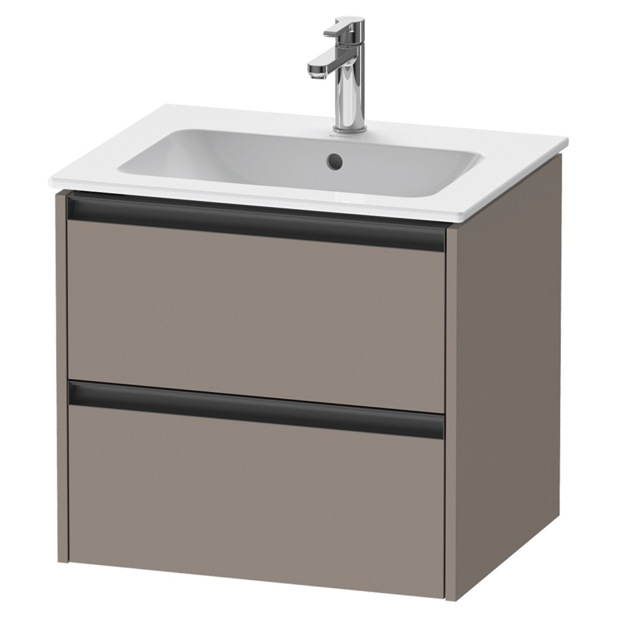 Élément inférieur KETHO.2
61,0 x 55,0 x 48,0 cm
suspendu, élément à 2 tiroirs
pour lavabo 212 329