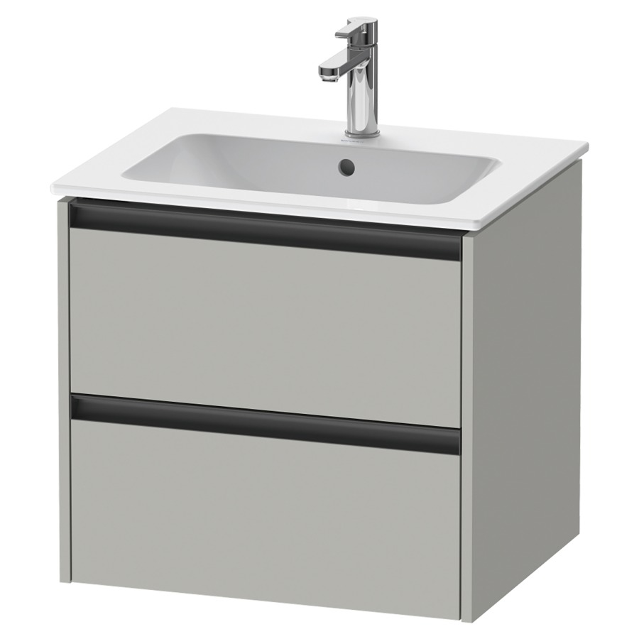 Élément inférieur KETHO.2
61,0 x 55,0 x 48,0 cm
suspendu, élément à 2 tiroirs
pour lavabo 212 329