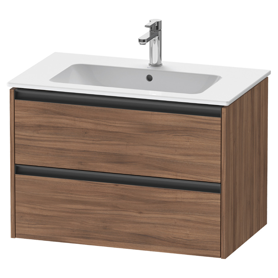 Élément inférieur KETHO.2
81,0 x 55,0 x 48,0 cm
suspendu, élément à 2 tiroirs
pour lavabo 212 317