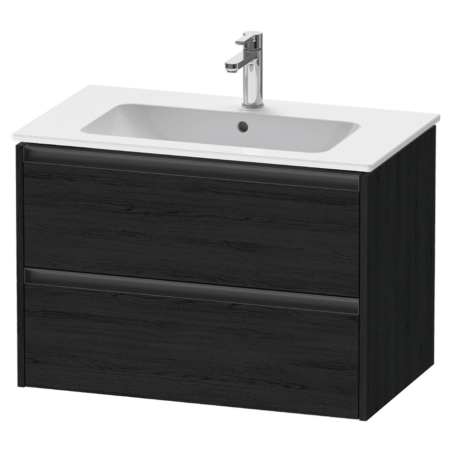 Élément inférieur KETHO.2
81,0 x 55,0 x 48,0 cm
suspendu, élément à 2 tiroirs
pour lavabo 212 317