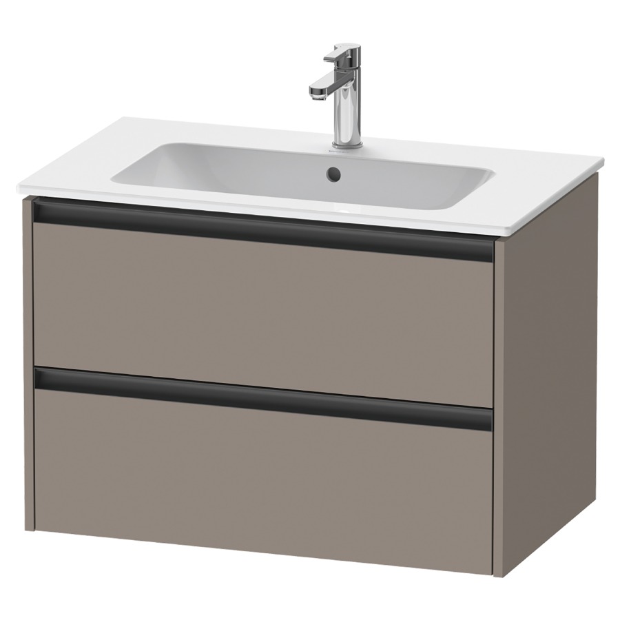 Élément inférieur KETHO.2
81,0 x 55,0 x 48,0 cm
suspendu, élément à 2 tiroirs
pour lavabo 212 317