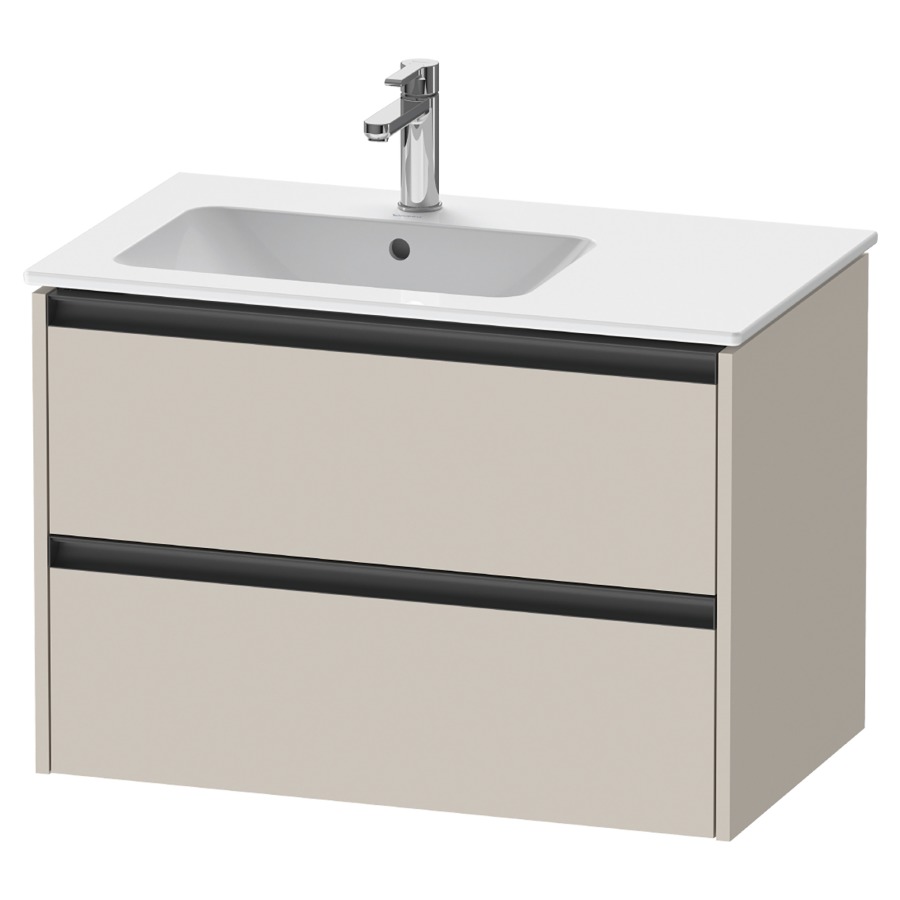 Élément inférieur KETHO.2
81,0 x 54,9 x 48,0 cm
suspendu, élément à 2 tiroirs
pour lavabo à gauche
pour lavabo 212 880