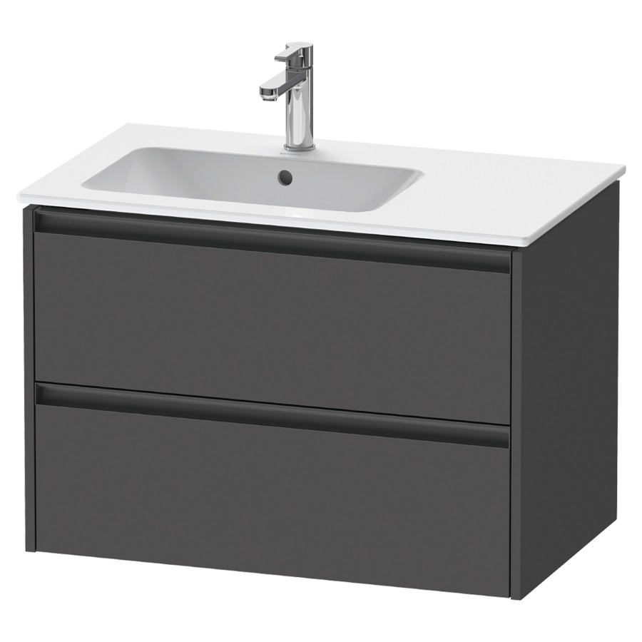 Élément inférieur KETHO.2
81,0 x 54,9 x 48,0 cm
suspendu, élément à 2 tiroirs
pour lavabo à gauche
pour lavabo 212 880