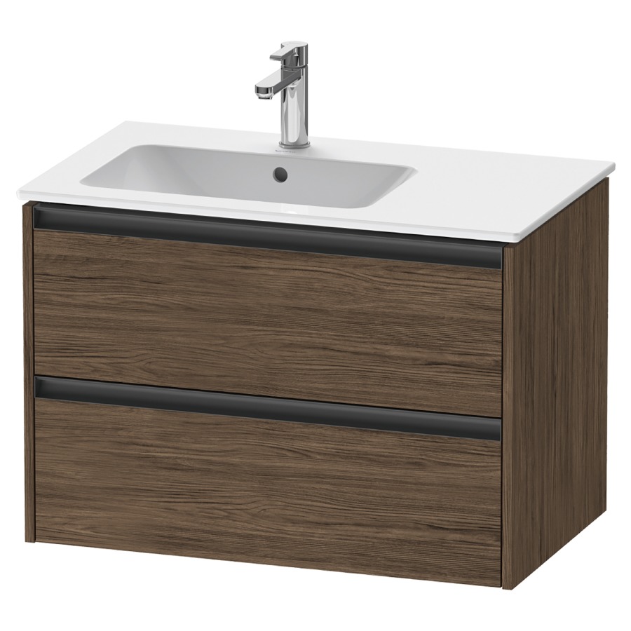 Élément inférieur KETHO.2
81,0 x 54,9 x 48,0 cm
suspendu, élément à 2 tiroirs
pour lavabo à gauche
pour lavabo 212 880