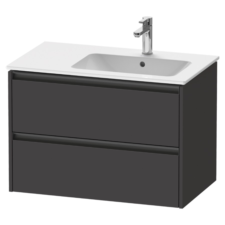 Élément inférieur KETHO.2
81,0 x 54,9 x 48,0 cm
suspendu, élément à 2 tiroirs
pour lavabo à droite
pour lavabo 212 881