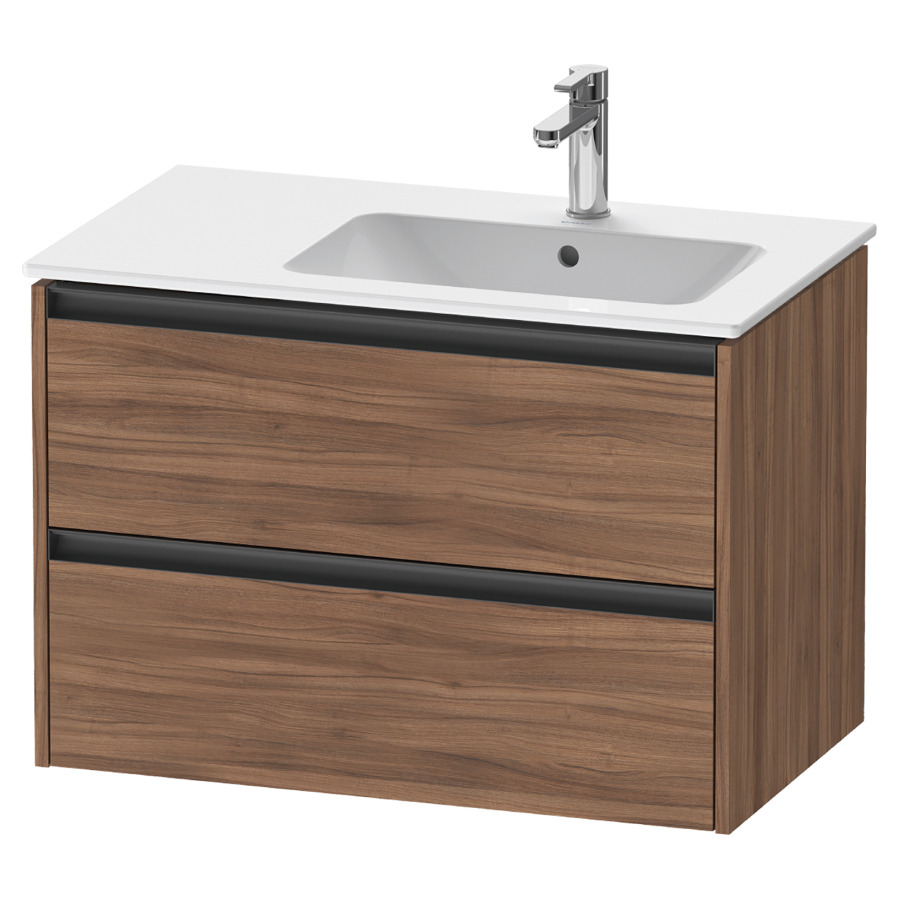 Élément inférieur KETHO.2
81,0 x 54,9 x 48,0 cm
suspendu, élément à 2 tiroirs
pour lavabo à droite
pour lavabo 212 881